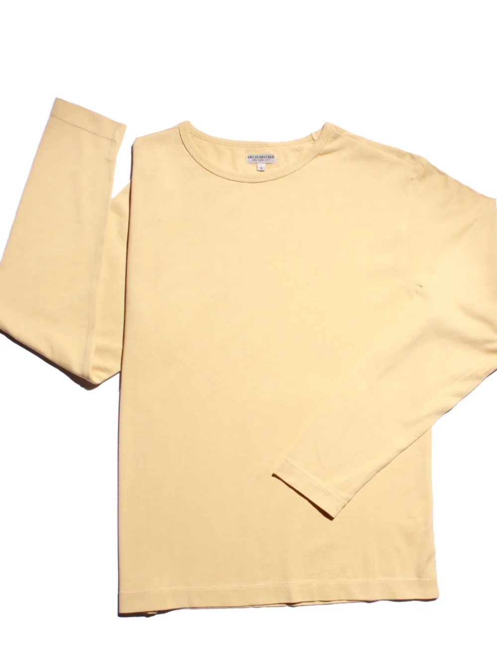 New with Tags KNICKERBOCKER
Organic Cotton Long Sleeve T Moonstone Medium